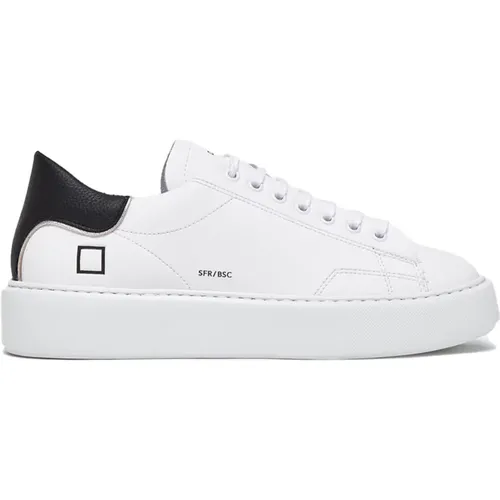 Sneakers with Leather Details , female, Sizes: 7 UK - D.a.t.e. - Modalova