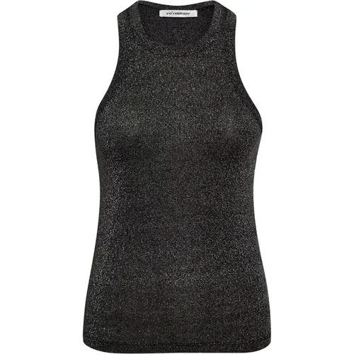 Glitter Tank Top 96- , Damen, Größe: M - Co'Couture - Modalova