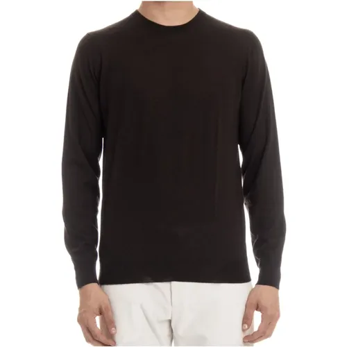 Sweater Extrafine Wool Crewneck , male, Sizes: 2XL, M - Drumohr - Modalova