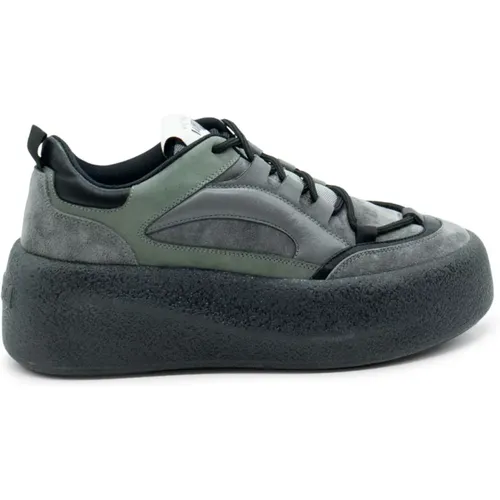 Grau/Schwarz Sneaker , Damen, Größe: 40 EU - Vic Matié - Modalova