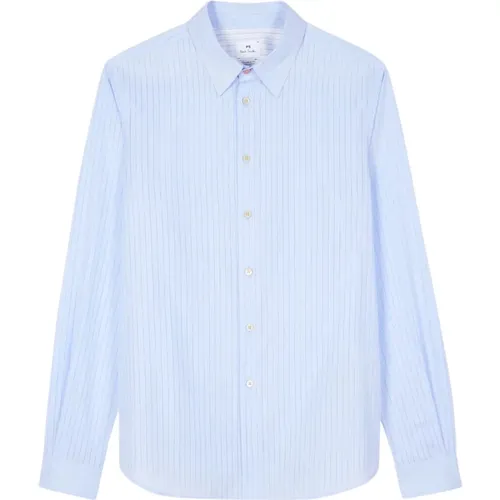 Mens LS Tailored FIT Shirt , male, Sizes: S - PS By Paul Smith - Modalova