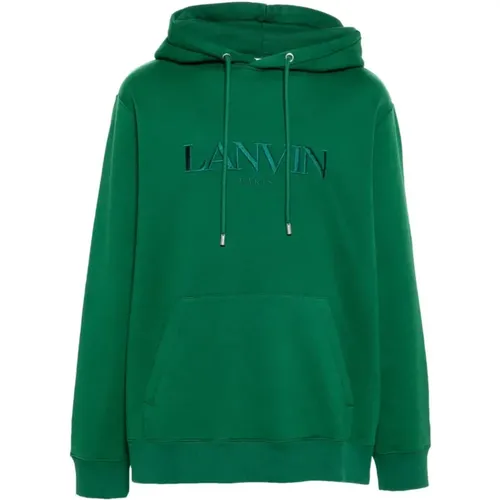 Oversized Hoodie , male, Sizes: M - Lanvin - Modalova