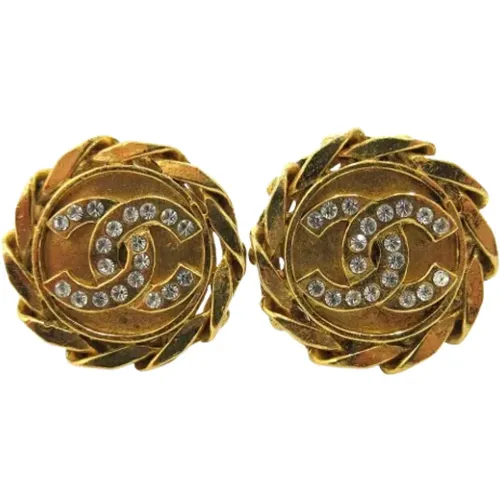 Pre-owned Metal chanel-jewelry , female, Sizes: ONE SIZE - Chanel Vintage - Modalova