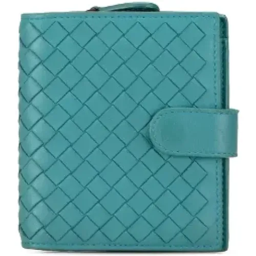 Pre-owned Leather wallets , female, Sizes: ONE SIZE - Bottega Veneta Vintage - Modalova