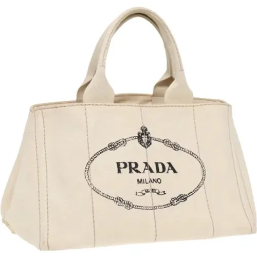 Pre-owned Canvas prada-bags , female, Sizes: ONE SIZE - Prada Vintage - Modalova