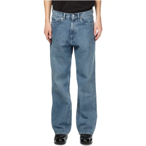 Vintage Blaue Chain Twill Denim Jeans , Herren, Größe: W33 - Our Legacy - Modalova
