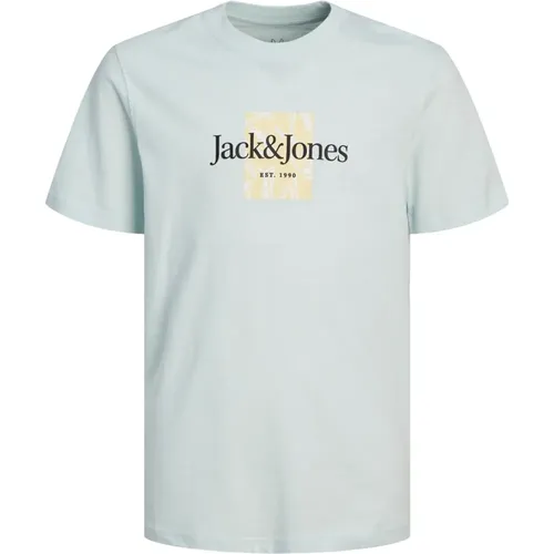Junior Label-Print T-Shirt - jack & jones - Modalova