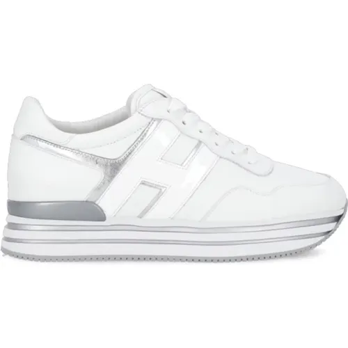 Metallic Leder Sneakers,Sneakers - Hogan - Modalova