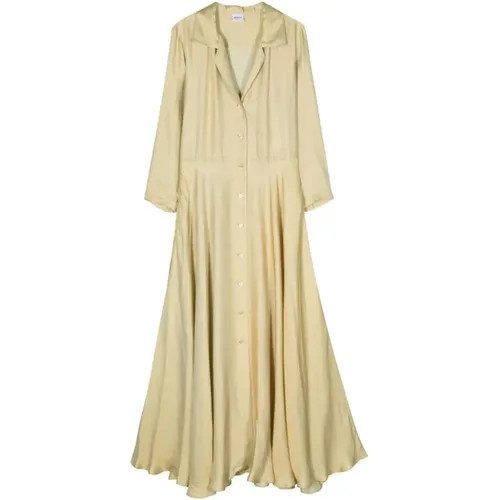 Gelbes Kleid Mod.2906 , Damen, Größe: 2XS - Aspesi - Modalova