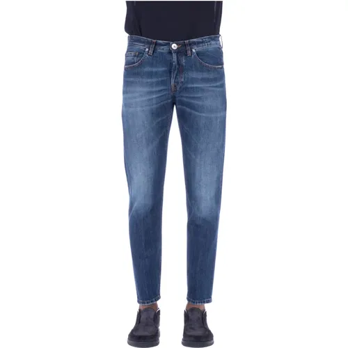 Italian Made Denim Jeans , male, Sizes: W32 - Eleventy - Modalova