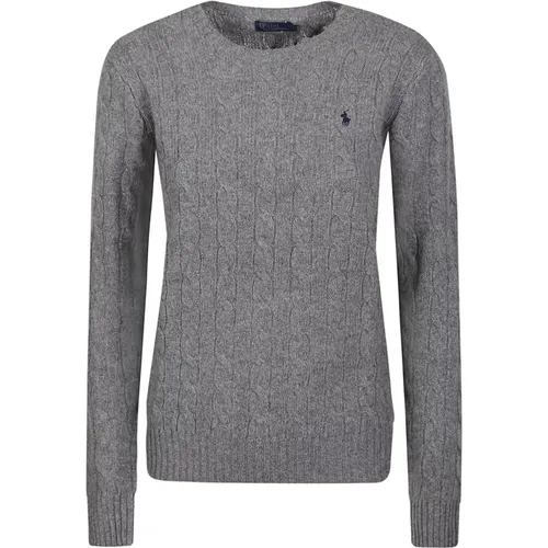 Grey Heather Juliana Sweater , female, Sizes: L, M, XS - Ralph Lauren - Modalova