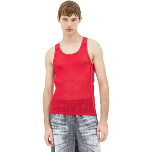 Spitze Schlaf Tank Top , Herren, Größe: L - Diesel - Modalova