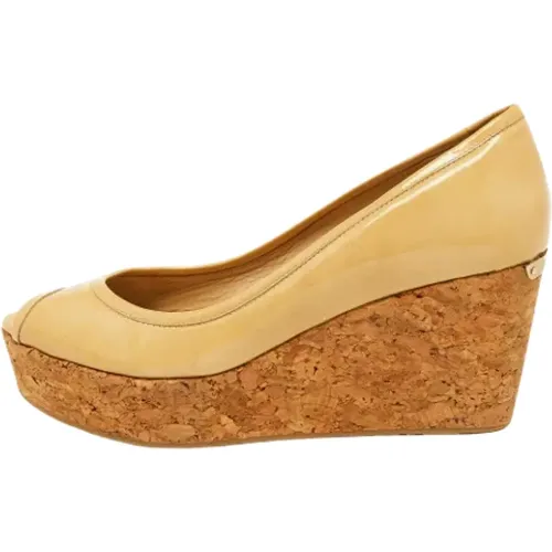 Pre-owned Leather heels , female, Sizes: 6 UK - Jimmy Choo Pre-owned - Modalova