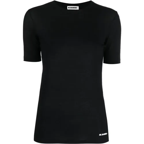Short Sleeve T-Shirt , female, Sizes: L - Jil Sander - Modalova