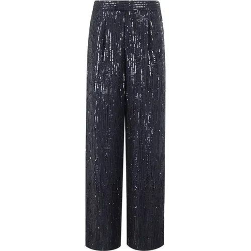 Sequin Wide Leg Palazzo Pants , female, Sizes: 2XS, S, XS - Federica Tosi - Modalova