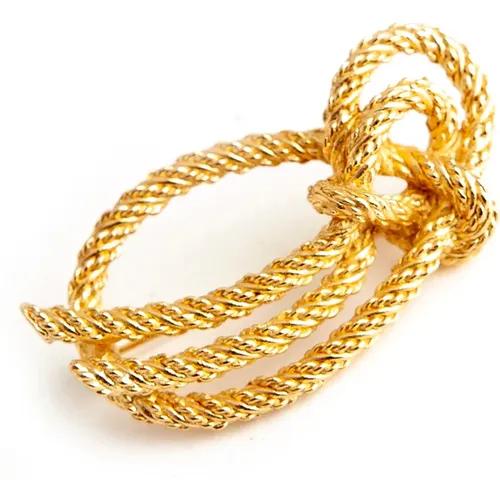 Pre-owned rope brooche , female, Sizes: ONE SIZE - Dior Vintage - Modalova