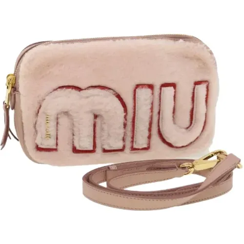 Pre-owned Canvas schultertasche - Miu Miu Pre-owned - Modalova