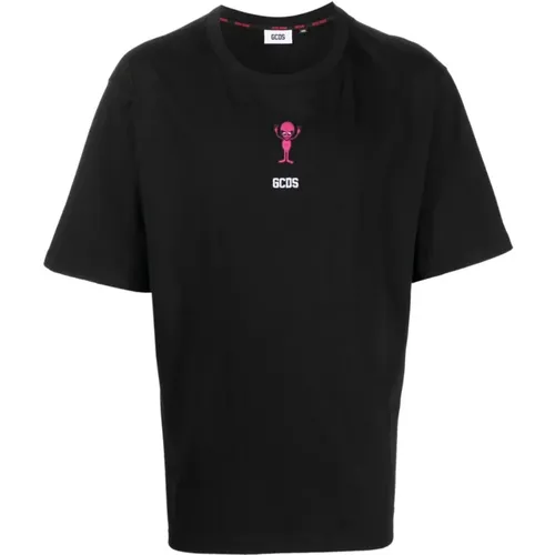 Wirdo Loose T-Shirt , male, Sizes: XS, S, M, L - Gcds - Modalova