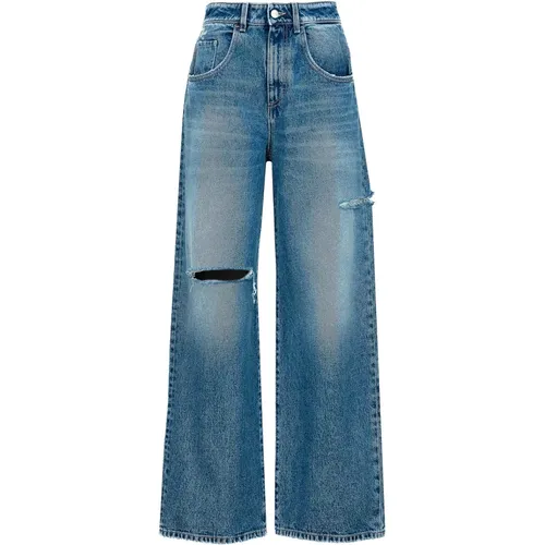 Poppy Eco Wide Leg Jeans , Damen, Größe: W27 - Icon Denim - Modalova