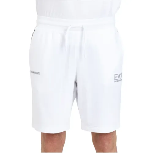 EA7 Shorts , male, Sizes: XL - Emporio Armani EA7 - Modalova