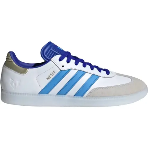 Limitierte Auflage Lionel Messi Samba Indoor , Herren, Größe: 48 EU - Adidas - Modalova