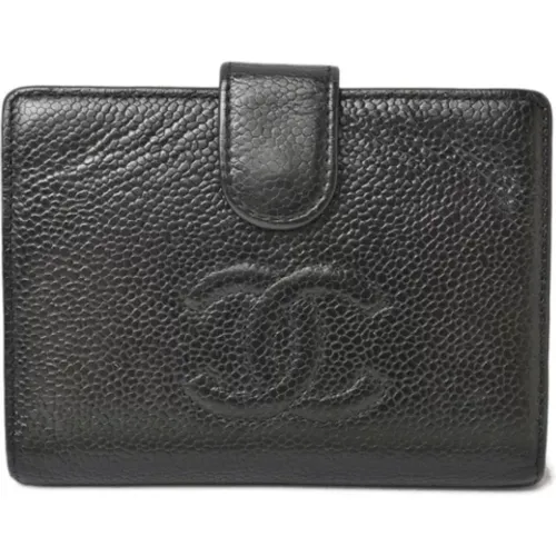 Pre-owned Leather wallets , female, Sizes: ONE SIZE - Chanel Vintage - Modalova