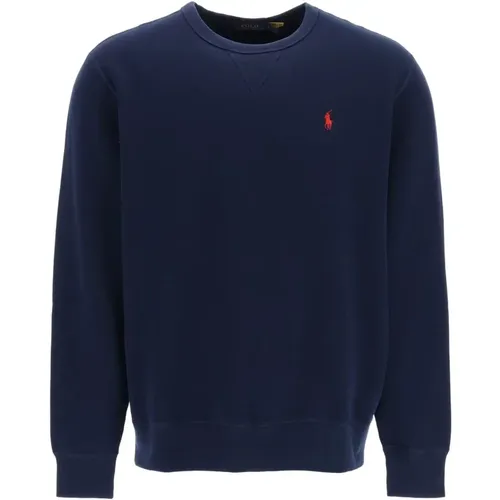 Logo embroidery sweatshirt , male, Sizes: M, L - Polo Ralph Lauren - Modalova