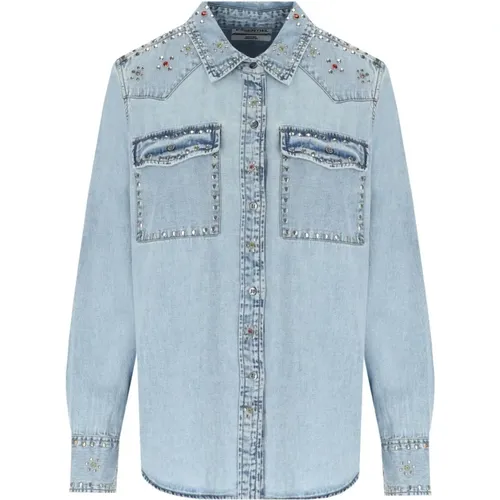 Denim Shirts , Damen, Größe: XS - Essentiel Antwerp - Modalova