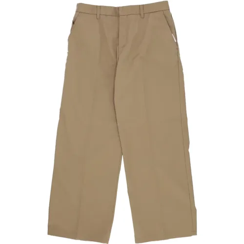 Leder Omaha Streetwear Hose , Damen, Größe: W30 - Carhartt WIP - Modalova