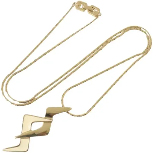 Gold Metal Necklace by Givenchy , female, Sizes: ONE SIZE - Givenchy Pre-owned - Modalova