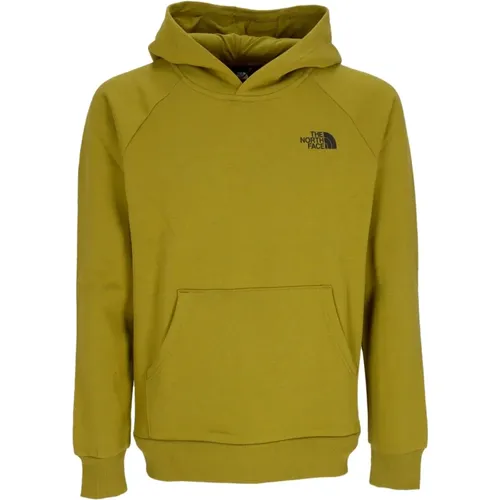 Redbox Raglan Hoodie Sulfur Moss , male, Sizes: S, XS, L - The North Face - Modalova