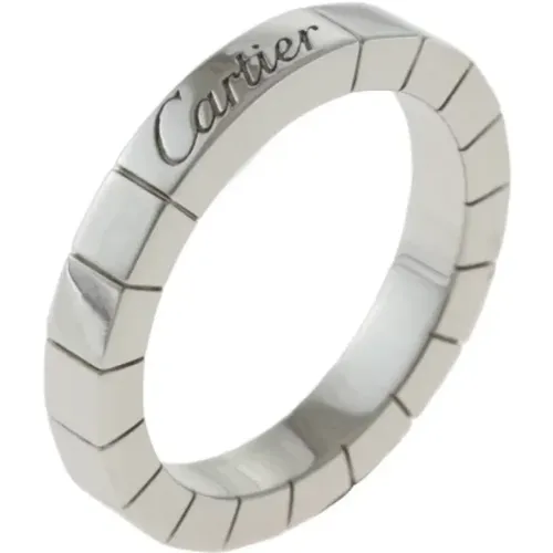 Pre-owned White Gold rings , female, Sizes: ONE SIZE - Cartier Vintage - Modalova