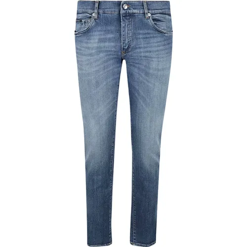 Jeans - Pantalone , male, Sizes: L - Dolce & Gabbana - Modalova