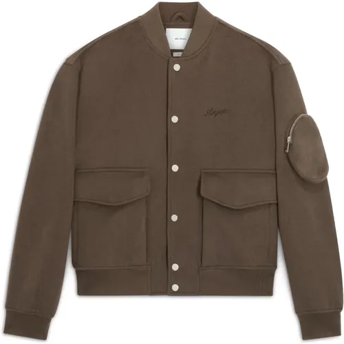 Byron Bomber Jacket , Herren, Größe: L - Axel Arigato - Modalova