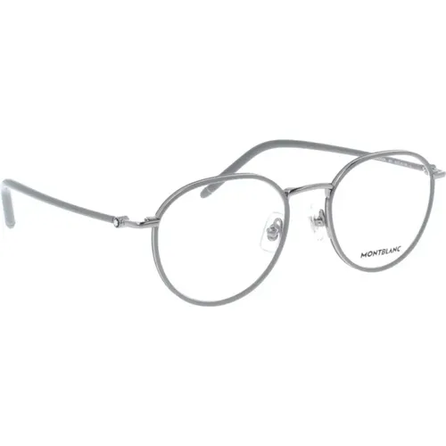 Original Prescription Glasses with 3-year warranty , male, Sizes: 51 MM - Montblanc - Modalova