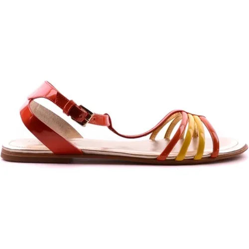 Flat Sandals for Women , female, Sizes: 3 1/2 UK - Hogan - Modalova