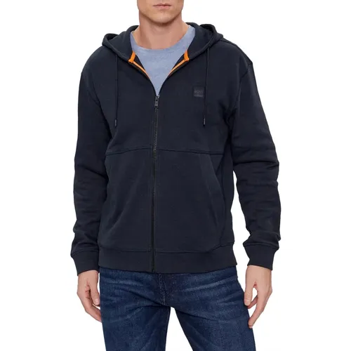 Blauer Zip-Sweatshirt-Set Männer , Herren, Größe: M - Hugo Boss - Modalova