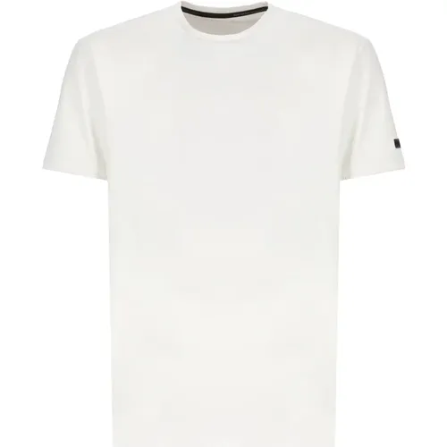 Weißes T-Shirt mit Logo-Tab RRD - RRD - Modalova