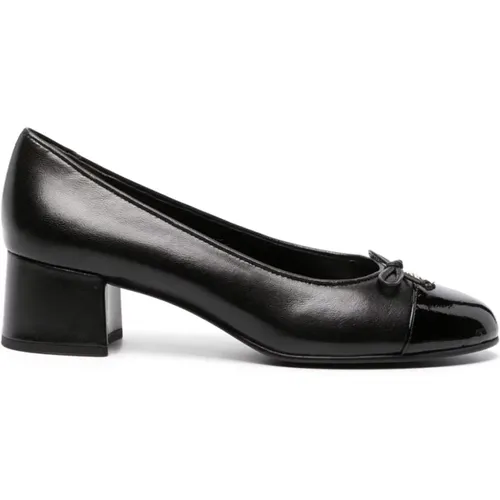 Bow Cap Toe Pumps , female, Sizes: 4 1/2 UK, 6 UK, 3 UK, 7 UK, 5 1/2 UK - TORY BURCH - Modalova