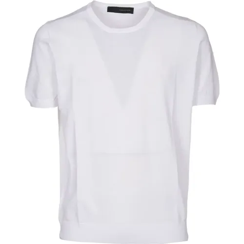 Mens Clothing T-Shirts Polos Ss24 , male, Sizes: XL - Tagliatore - Modalova