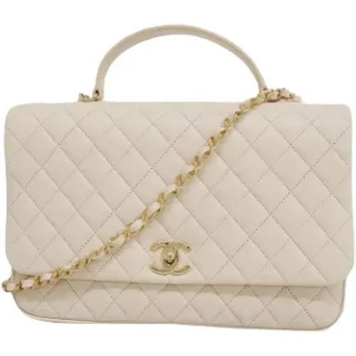 Pre-owned Leather chanel-bags , female, Sizes: ONE SIZE - Chanel Vintage - Modalova