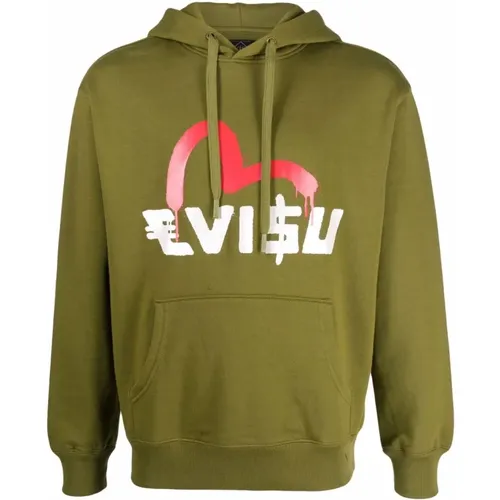 Sweater , male, Sizes: M, L - Evisu - Modalova