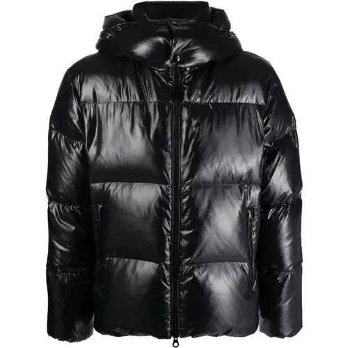 Hooded Padded Jacket , male, Sizes: L - duvetica - Modalova