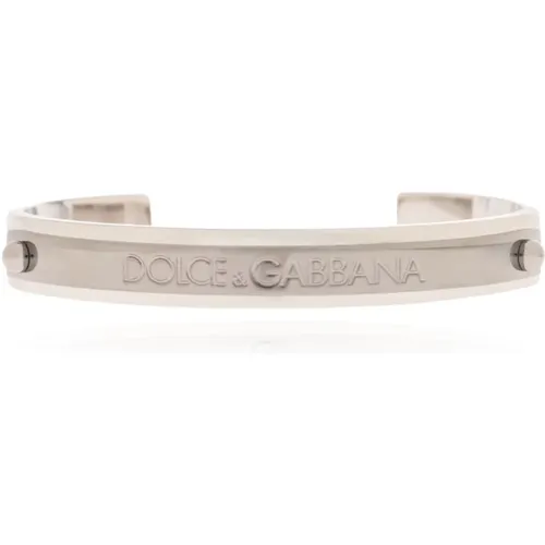 Armband mit Logo , Herren, Größe: ONE Size - Dolce & Gabbana - Modalova