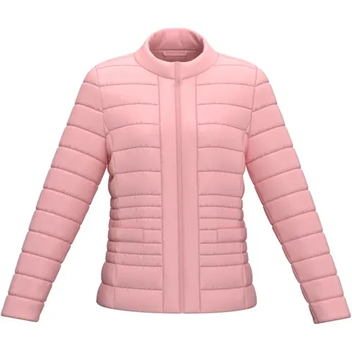 Rosa Winterjacke Stilvoll , Damen, Größe: XS - Marella - Modalova