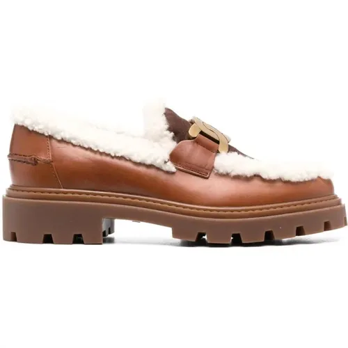 Loafers , female, Sizes: 5 1/2 UK - TOD'S - Modalova