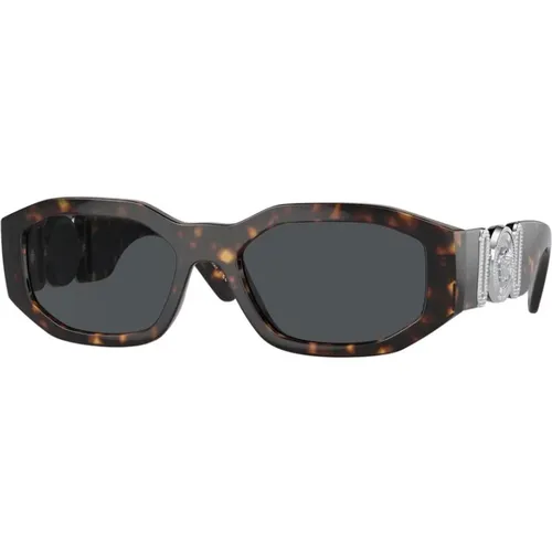 Stylish Shield Sunglasses , unisex, Sizes: 53 MM - Versace - Modalova