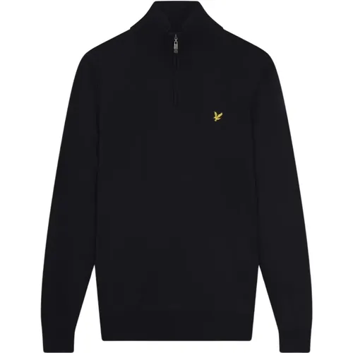 Merino Mix Golf Core Zip Knitwear , male, Sizes: M, XL - Lyle & Scott - Modalova