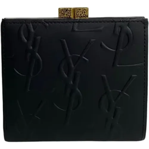 Pre-owned Leather wallets , female, Sizes: ONE SIZE - Yves Saint Laurent Vintage - Modalova