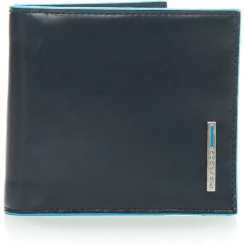 Wallet with money clip , male, Sizes: ONE SIZE - Piquadro - Modalova